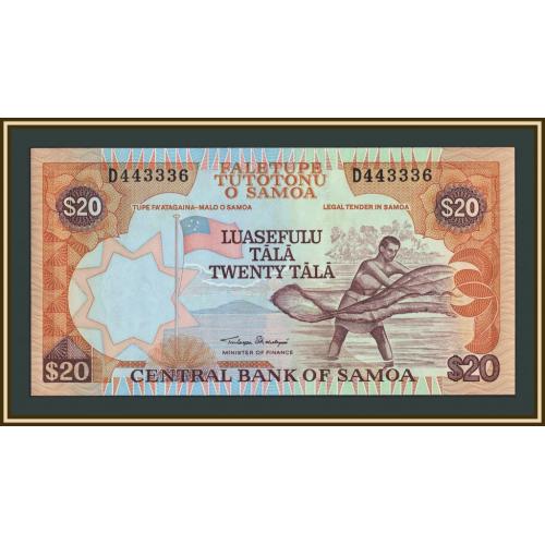Самоа 20 тала 2002 P-35 (35а) UNC