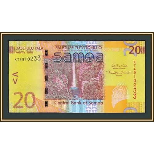 Самоа 20 тала 2017 P-40 (40c) UNC