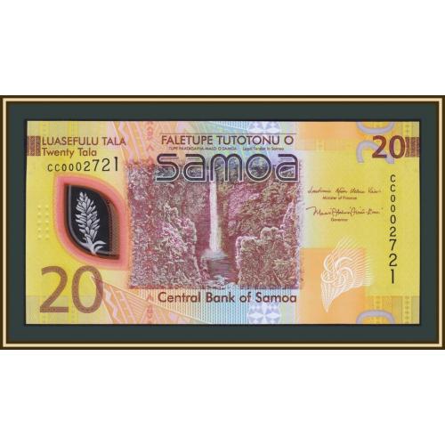 Самоа 20 тала 2024 P-49 UNC Новинка!