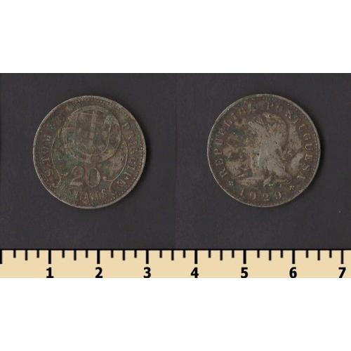 Сан-Томе и Принсипи 20 сентаво 1929