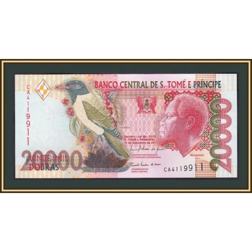 Сан-Томе и Принсипи 20000 добра 2010 P-67 (67d) UNC