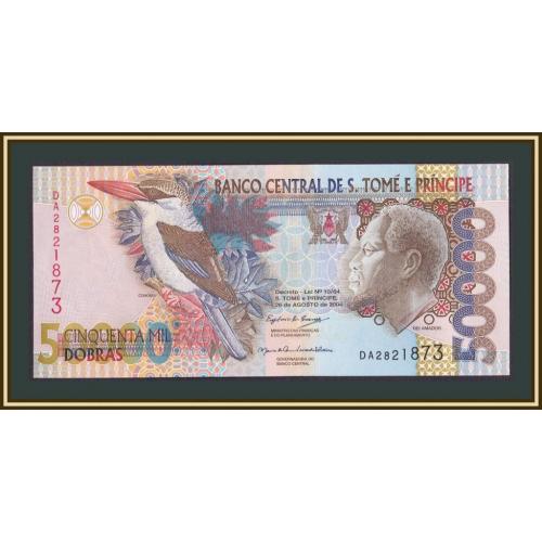 Сан-Томе и Принсипи 50000 добра 2004 P-68 (68b) UNC