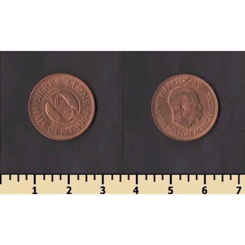 Сьерра-Леоне 1/2 цента 1964