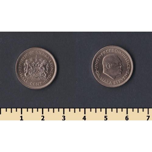 Сьерра-Леоне 1/2 цента 1980