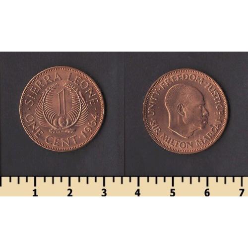 Сьерра-Леоне 1 цент 1964