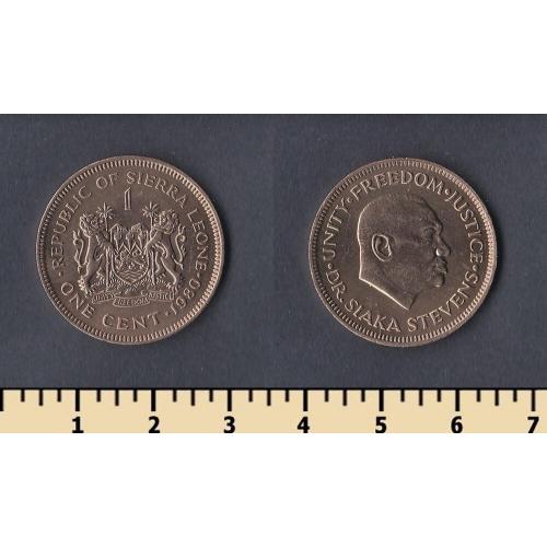 Сьерра-Леоне 1 цент 1980