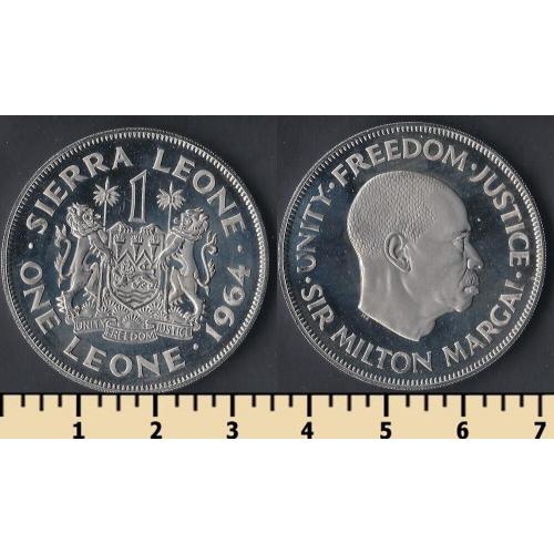Сьерра-Леоне 1 леоне 1964