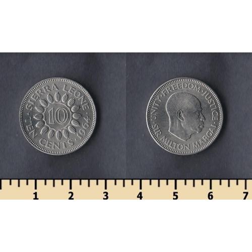 Сьерра-Леоне 10 центов 1964