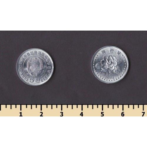 Северная Корея 5 чон 2008