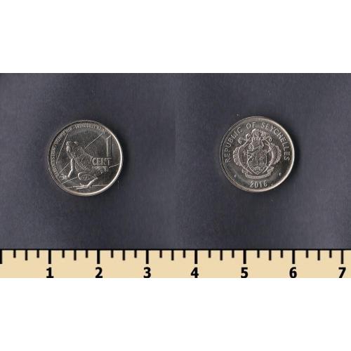 Сейшельские острова 1 цент 2016