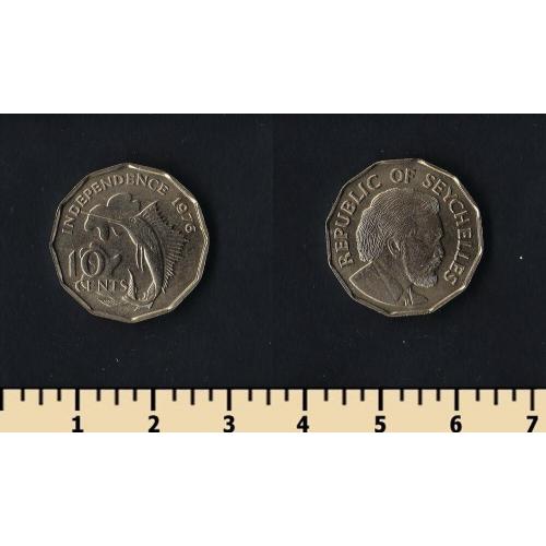 Сейшельские острова 10 центов 1976