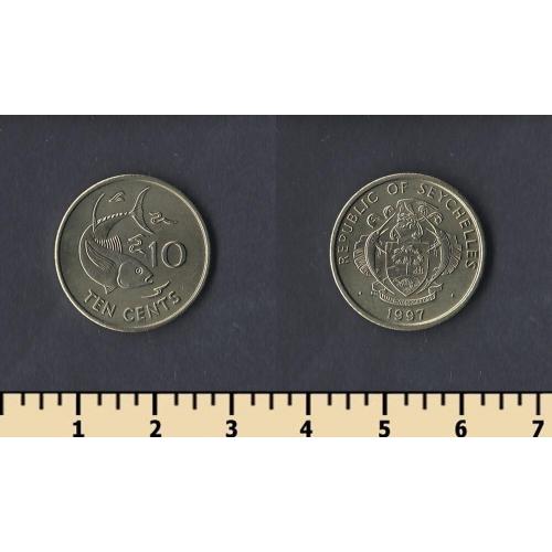 Сейшельские острова 10 центов 1997
