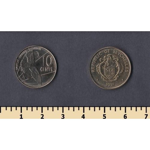 Сейшельские острова 10 центов 2021