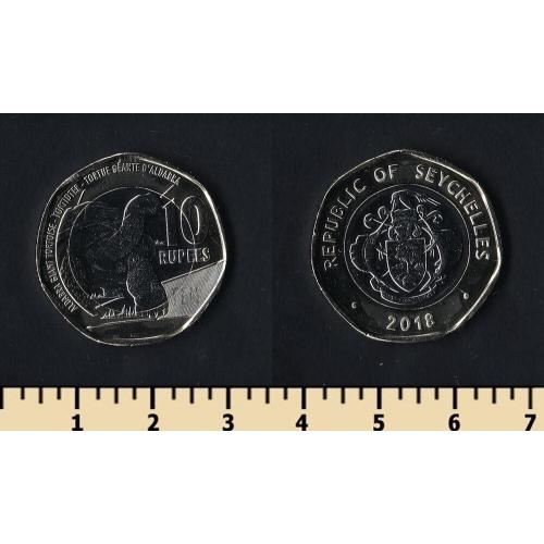 Сейшельские острова 10 рупий 2018