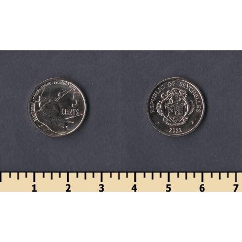 Сейшельские острова 5 центов 2022