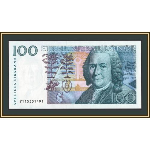 Швеция 100 крон 1985-2000 P-57 (57а) UNC