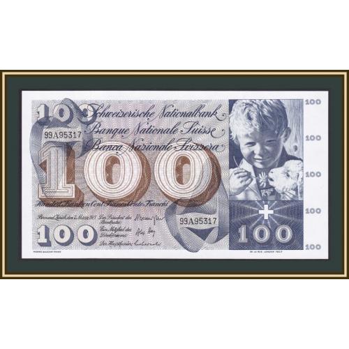 Швейцария 100 франков 1973 P-49 (49о.43) UNC