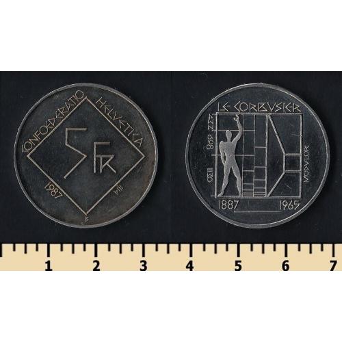 Швейцария 5 франков 1987