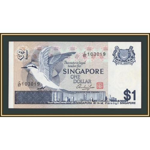 Сингапур 1 доллар 1976 P-9 а-UNC