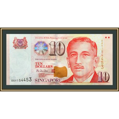 Сингапур 10 долларов 1999 P-40 (40a) UNC