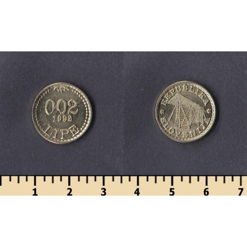 Словения 0,02 липа 1992