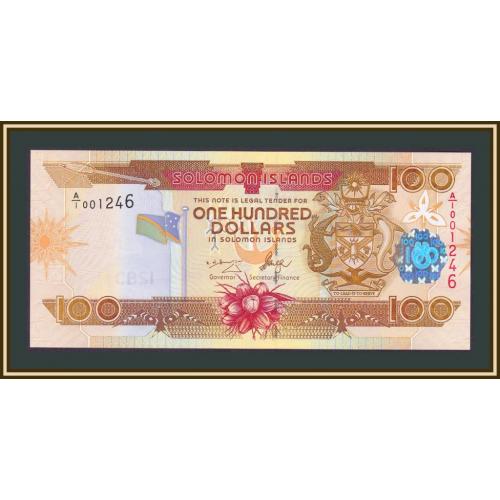 Соломоновы о-ва 100 долларов 2006 P-30 (30a.1) UNC