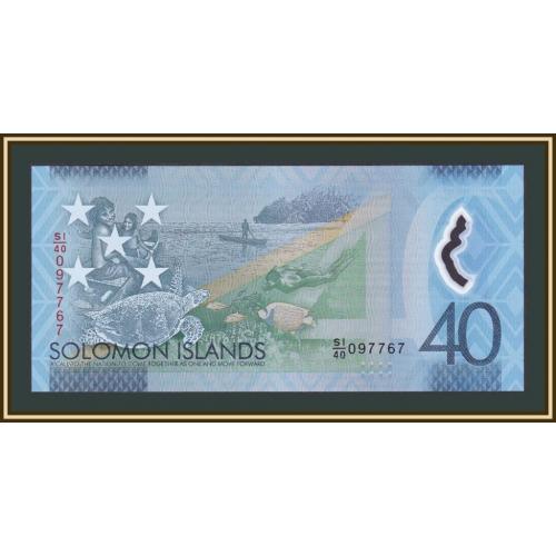 Соломоновы о-ва 40 долларов 2018 P-37 (37a) UNC