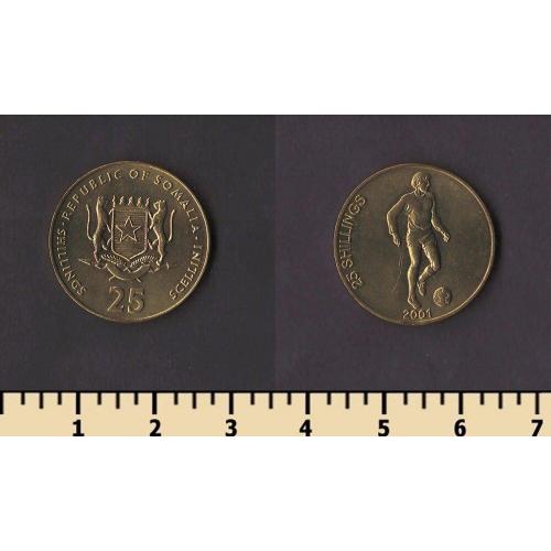Сомали 25 шиллингов 2001
