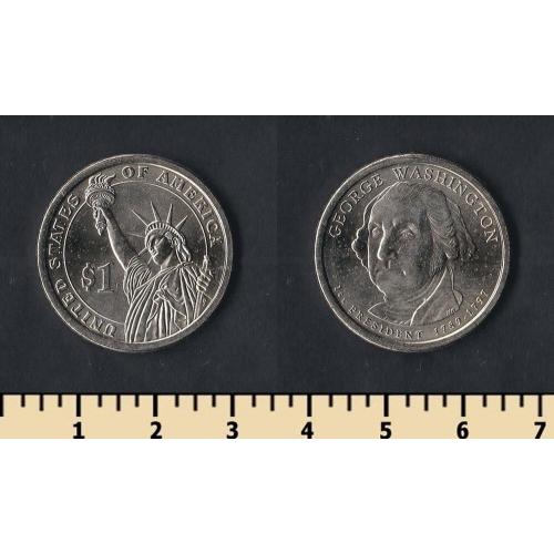 США 1 доллар 2007