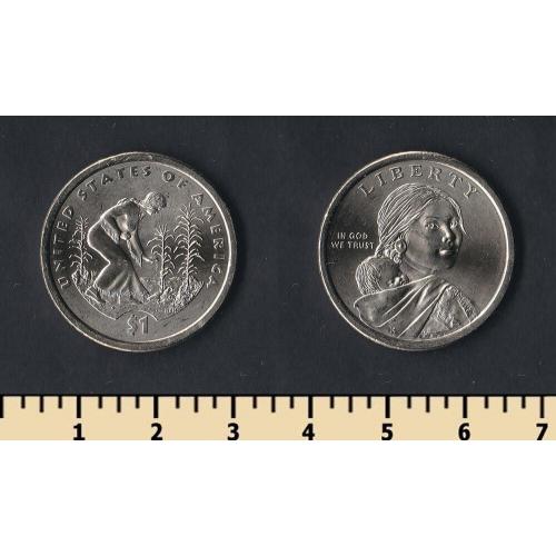 США 1 доллар 2009