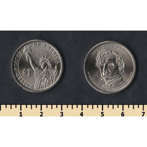 США 1 доллар 2010