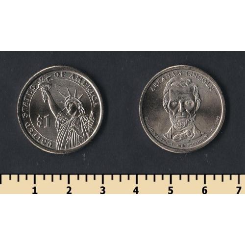 США 1 доллар 2010