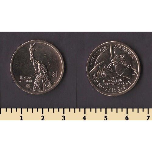 США 1 доллар 2023