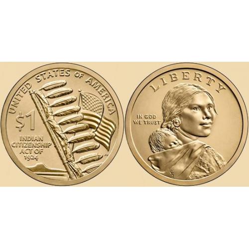 США 1 доллар 2024