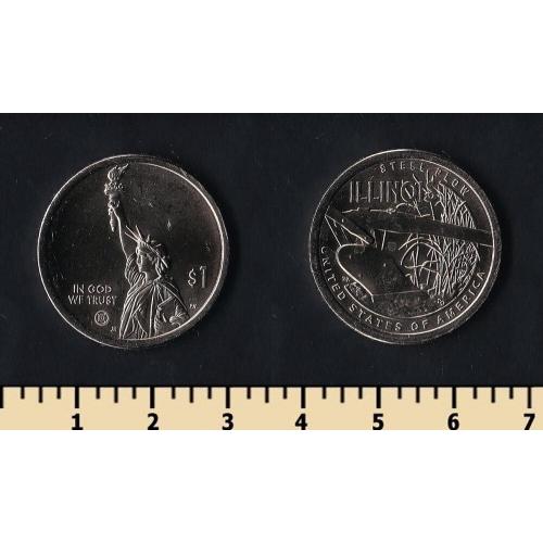 США 1 доллар 2024