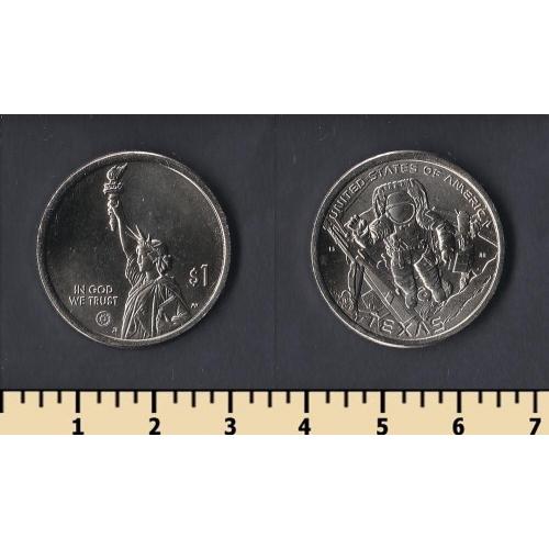 США 1 доллар 2025