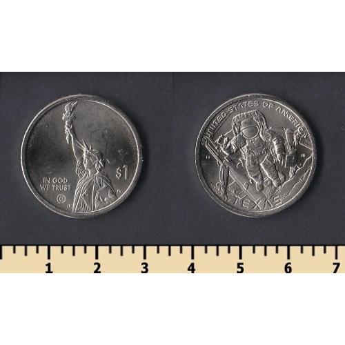 США 1 доллар 2025