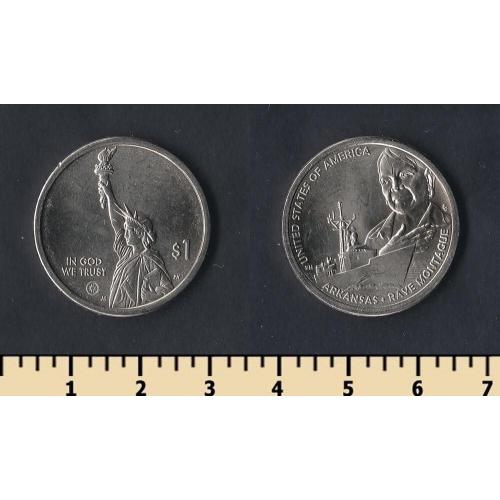 США 1 доллар 2025