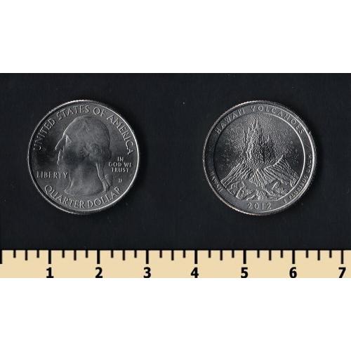 США 25 центов 2012