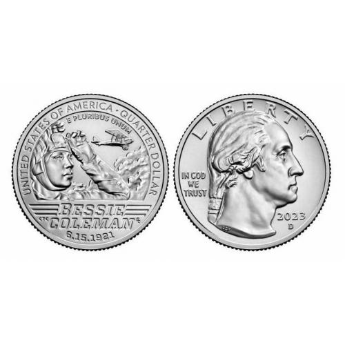 США 25 центов 2023