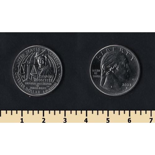 США 25 центов 2023