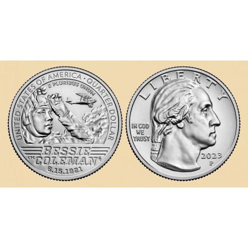 США 25 центов 2023