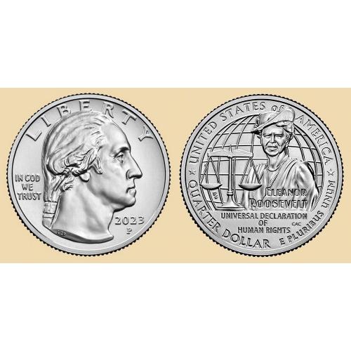 США 25 центов 2023