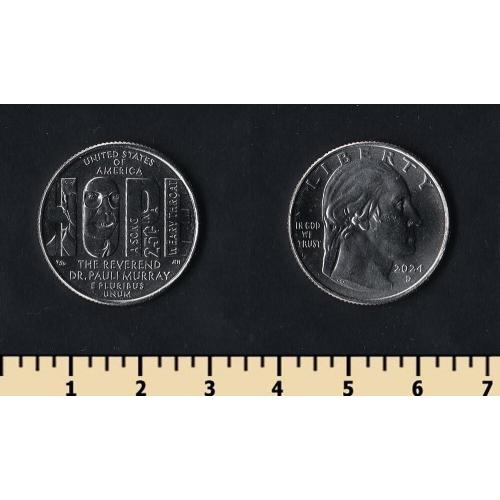 США 25 центов 2024