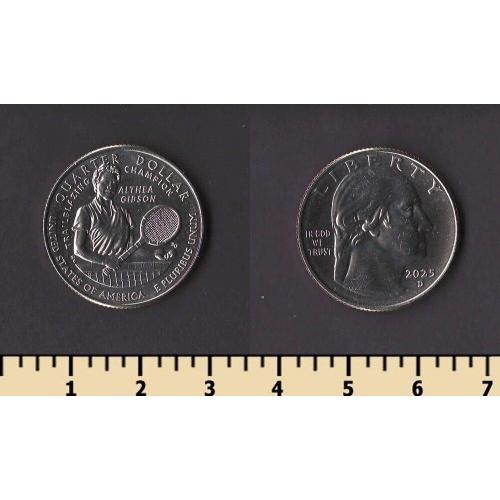 США 25 центов 2025