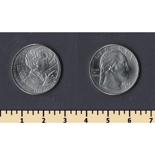 США 25 центов 2025