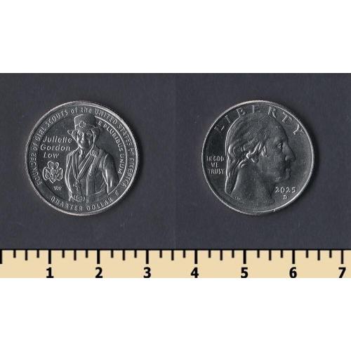 США 25 центов 2025