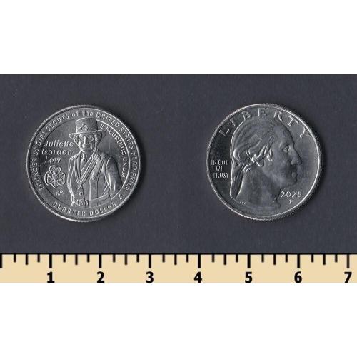 США 25 центов 2025