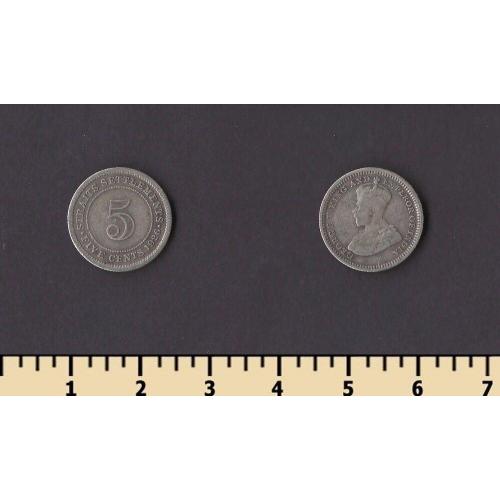Стрейт Сетлментс 5 центов 1926
