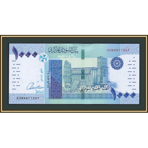 Судан 1000 фунтов 2022 P-81 (81b) UNC